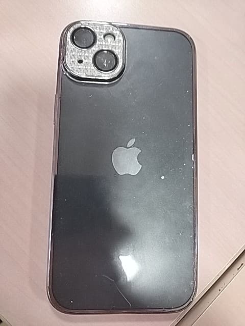 iPhone スマートフォン 本体 スペースブラック系 ケース付き ジャンク扱い