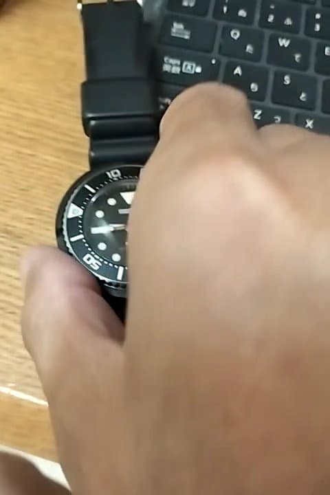 ダイバーズウォッチ ブラック 腕時計 メンズ